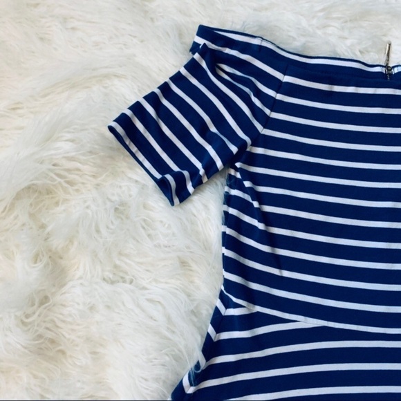 WHITE HOUSE BLACK MARKET Off the Shoulder Weekender Dress - Picture 5 of 12